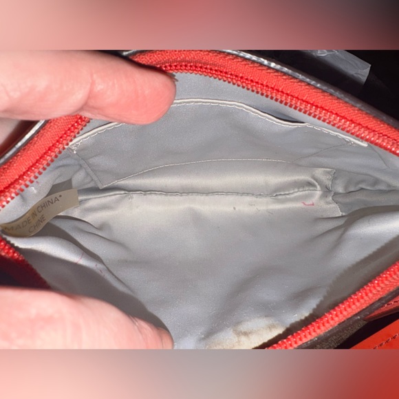 Coach Coral Wristlet with Disney Minnie Earrings - Picture 7 of 8